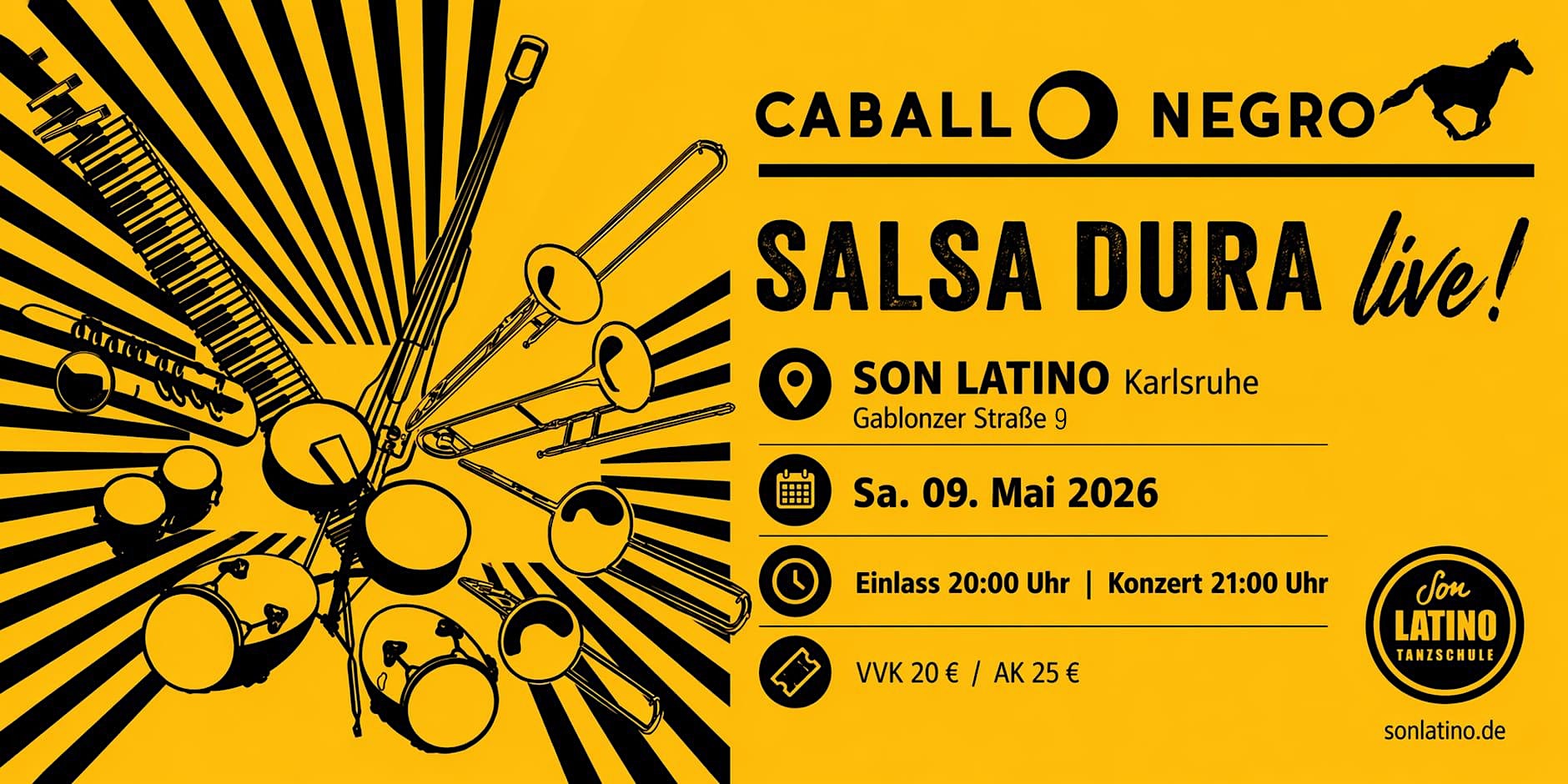 Caballo Negro  ✨ Salsa Concert  ✨Live en Karlsruhe